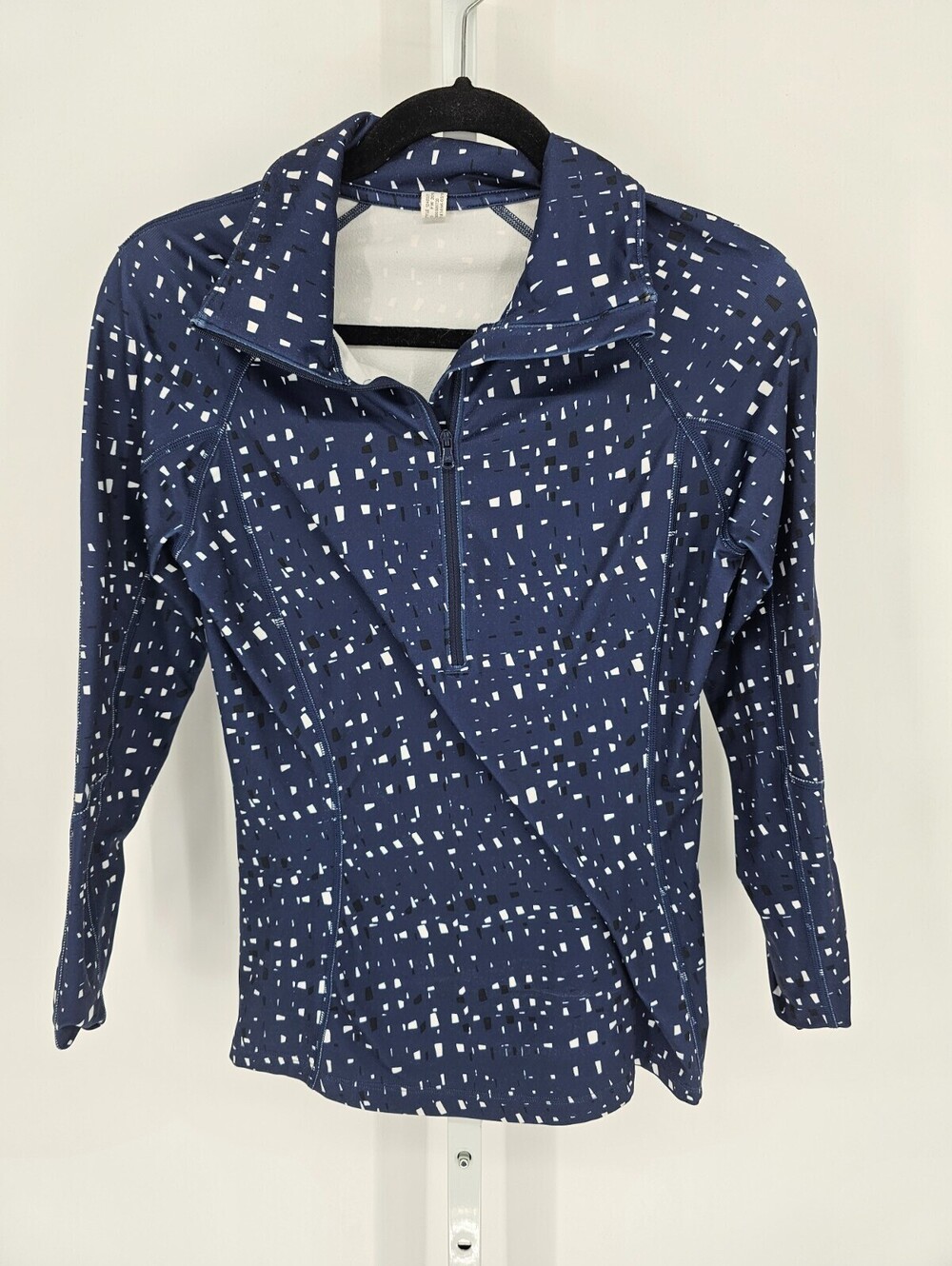 Under Armour Long Sleeve Cold Gear 1/4 Zip High Collar Women's Shirt Sz M